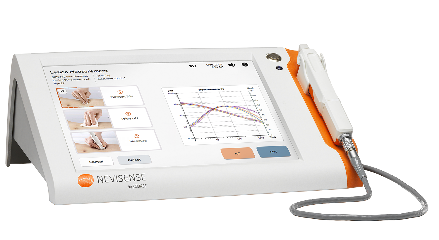 Nevisense Base Unit 4B Screen new software 2025 with curve EU LOWRES croped